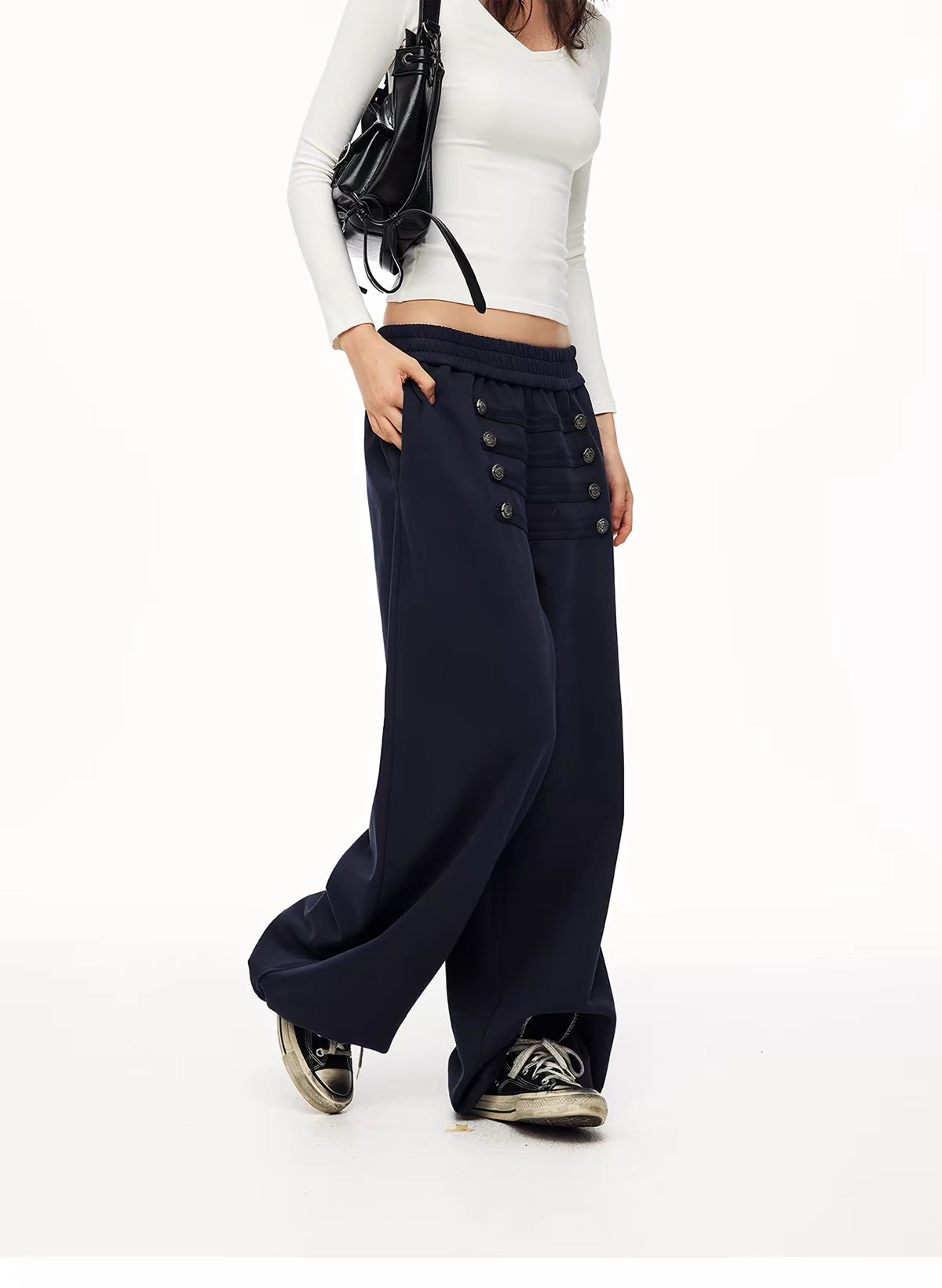 BAD UNNI Napoleon Vintage Wide Sweatpants