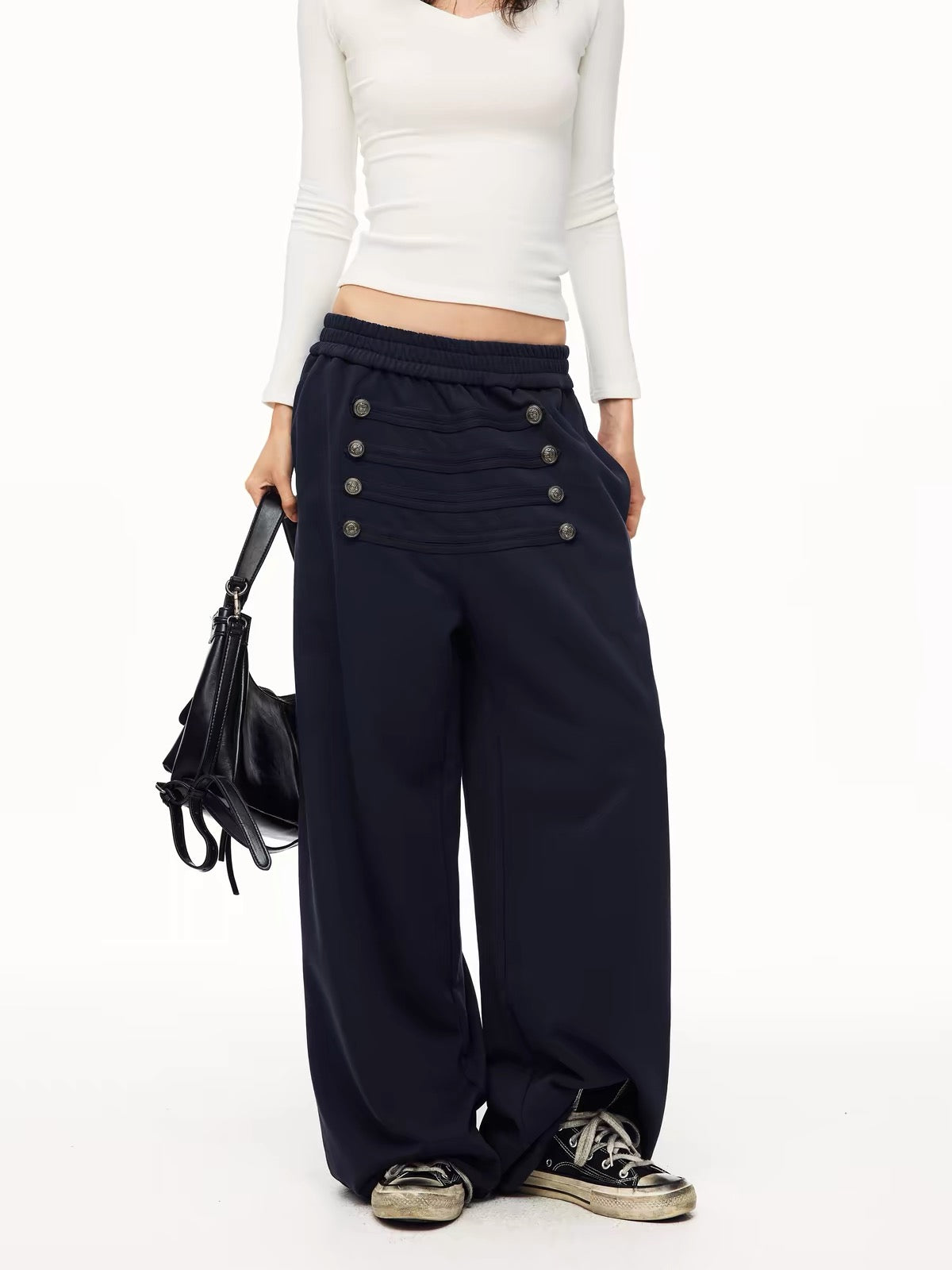 BAD UNNI Napoleon Vintage Wide Sweatpants