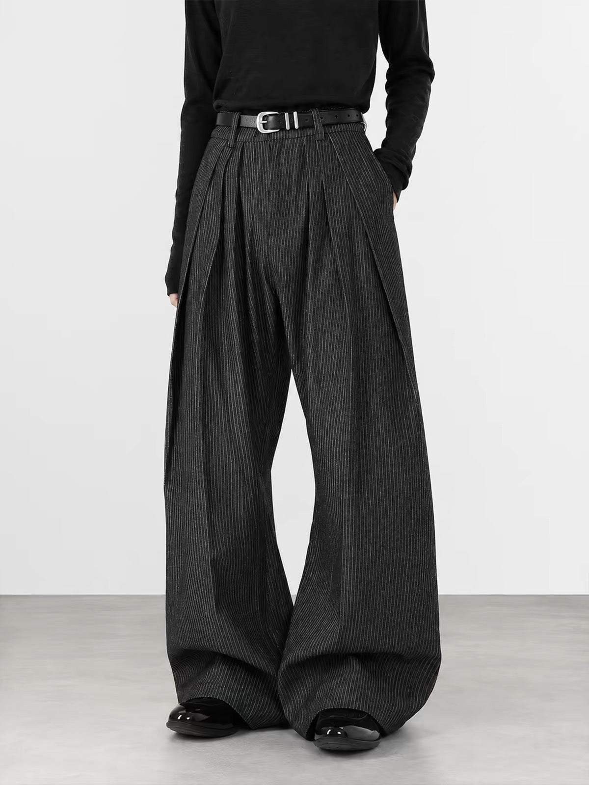BAD UNNI Trible Pleat Trousers